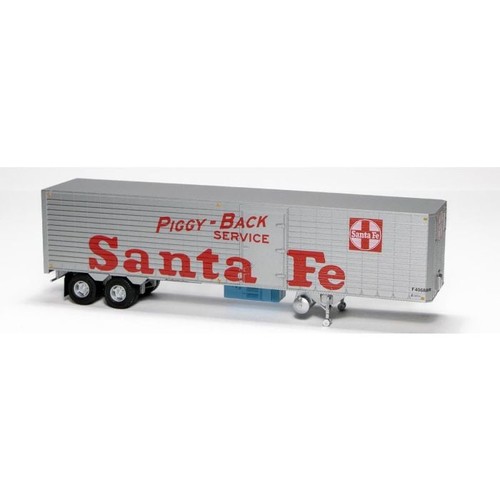 Furgoneta de volumen lateral estriada Fruehauf 40' Rapido Trains 403039 HO Santa Fe 40691R | Zustand: New
