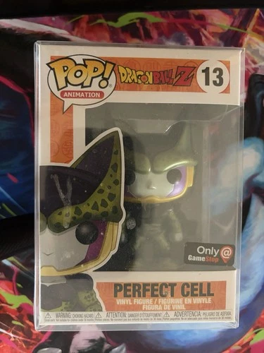 Perfect Cell (Metallic) Funko POP! #13, GameStop Exclusive - Dragon Ball Z, New!