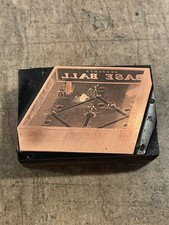 Herbert's Base Ball / Herbert Specialty Mfg Co, 1929 Copper Print Block (2849)