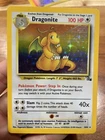 Pokémon Dragonite Fossil Holo Rare 4/62 WOTC 100HP Stage 2 1999 English
