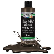 Pouring Masters Antique Bronze Metallic Pearl 8oz Water-Based Acrylic Paint