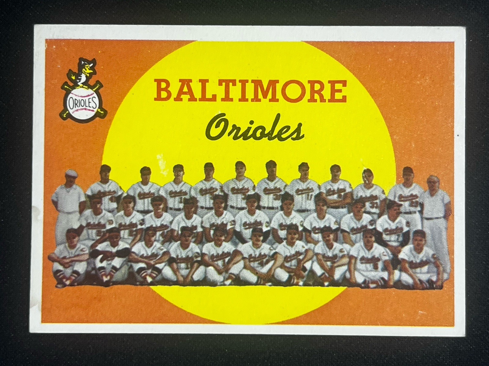 1959 Topps #48 Baltimore Orioles Team Card 