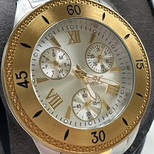 Invicta Women's Watch 21685 Angel Two Tone Stainless Steel Silver Dial Quartz