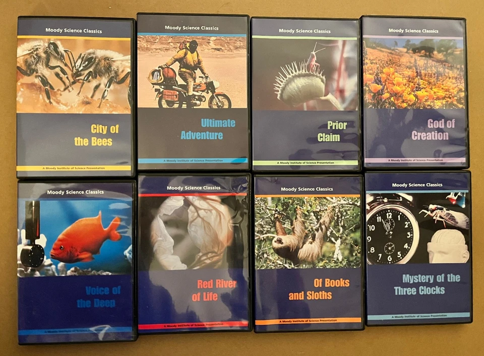 Moody Science Classics 19 DVD Set Complete Set Christian Home School - Image 2 of 4