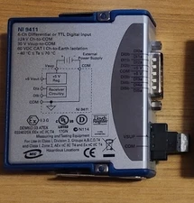 1pc used National Instruments NI-9411 Differential Digital Input Module NI9411