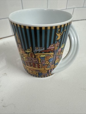 Rosenthal Studio Line Mug City Cup Nr. 4 City Cup Berlin By Yang 3.5  Tall