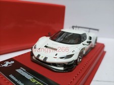 BBR Deluxe 1:43 Ferrari 296 GT3 2022 Bianco Avus Limited Edition Car Model