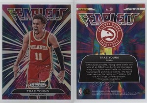 2021-22 Panini Prizm Fearless Silver Prizm Trae Young #20