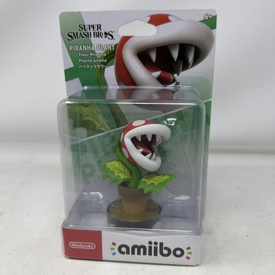 #ad #ad Super Smash Bros Piranha Plant Amiibo New In Box Sealed NIB $24.68