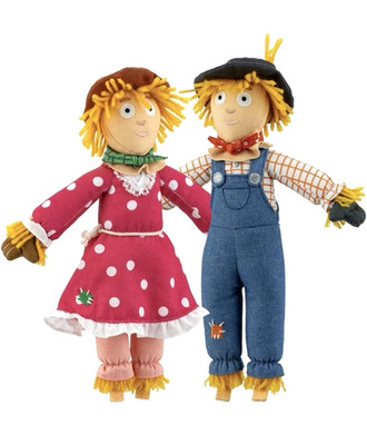 The Scarecrows  Hochzeit Harry O  Hay & Betty O  Barley 11  Stofftier (Neu & Etikett)