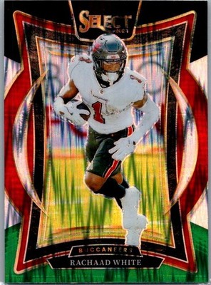 2024 Panini Select #88 Rachaad White Black & Orange Prizm Shock