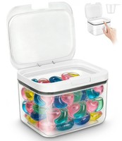 Waschmittel Aufbewahrung Box Spender Luftdicht Transparent Vielseitig 2,8L