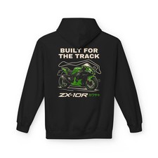 Kawasaki ZX-10R Hoodie - Motorsport Hooded Sweater Gift