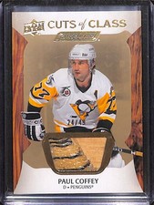 2025 Upper Deck Engrained Icons Cuts Of Class Relic Paul Coffey /49