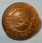 WW1 ERA NEW ZEALAND FORCES REGIMENT MILITARY UNIFORM BUTTON By JR GAUNT