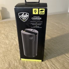 AutoDrive Cupholder Wireless Charger, Universal Compatibility