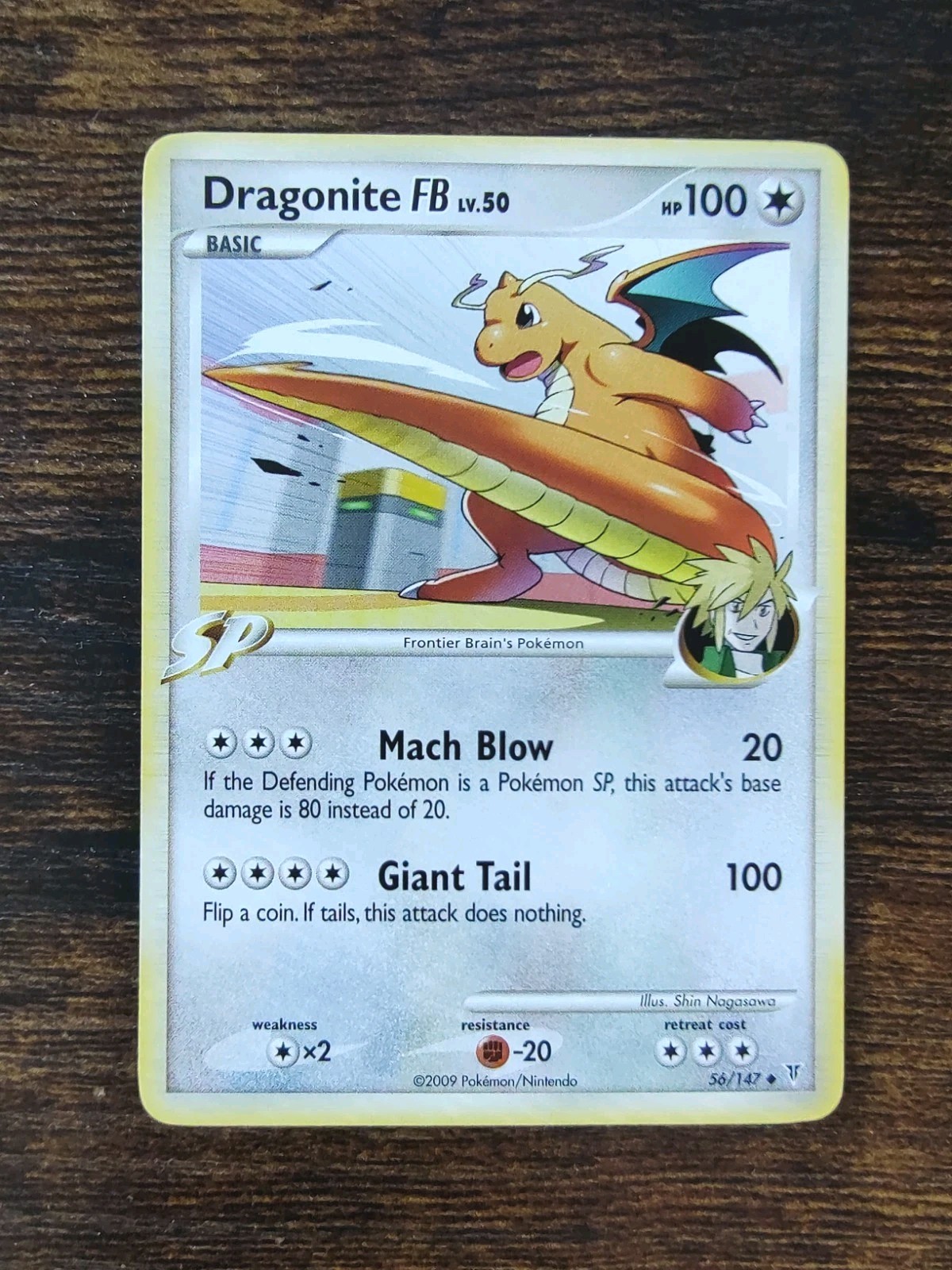 Dragonite FB 56/147 Platinum Supreme Victors Pokemon Card