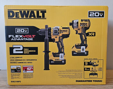DeWALT 20V Hammer Drill / Impact Driver Combo Kit (5 Ah) Flexvolt DCK2100P2 2025