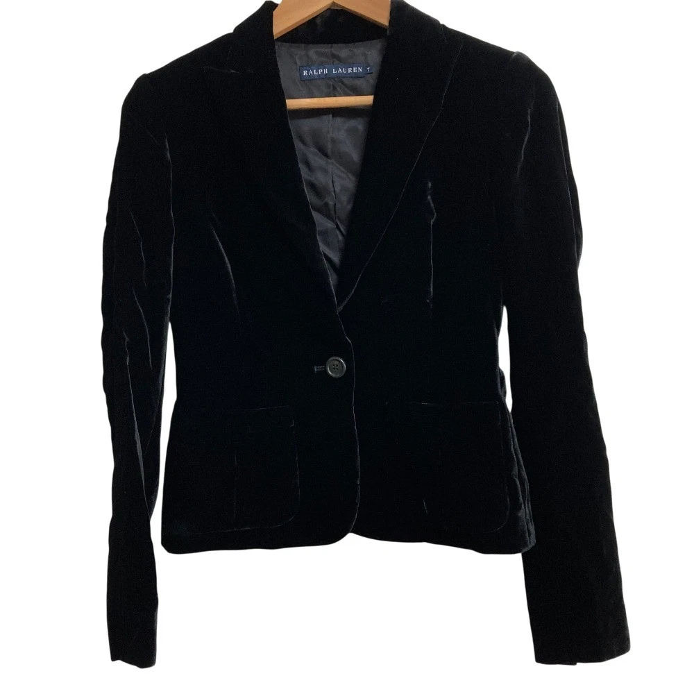 Ralph Lauren Velvet Coats, Jackets & Vests for Women for sale | eBay