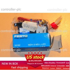 US FREE TAX New Festo MZH-3-M3-L-LED, 30192 Pneumatic Valve 30192 MZH-3-M3-L-LED