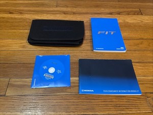 2016 Honda Fit Owners Manual With Case OEM Free Shipping