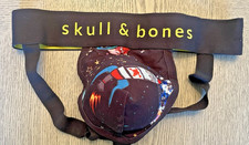 Skull & Bones Blue Outerspace Rocket Ship Design Jock Jockstrap Sz. XS Colorful