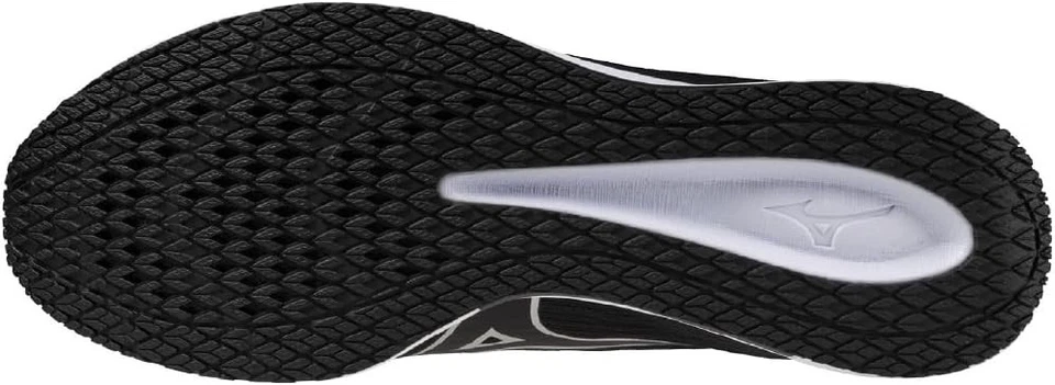 Zapatos para correr Mizuno DUEL SONIC 4 WIDE negros plateados U1GD2571 Japón con seguimiento Foto 2 de 4