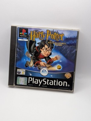 Harry Potter und der Stein der Weisen - PS1 - CIB - PAL UK - Komplettes Handbuch