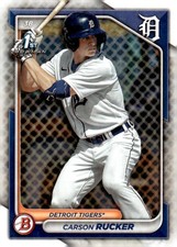 2024 Bowman #BP-65 Carson Rucker Prospects