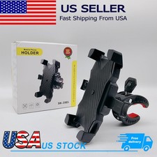 Bike Phone Holder Mount Handlebar Cell Phone Clamp Scooter Phone Clip