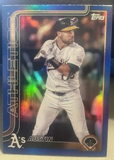 2025 Topps Update Austin Wynns Blue Foil /150 #US330