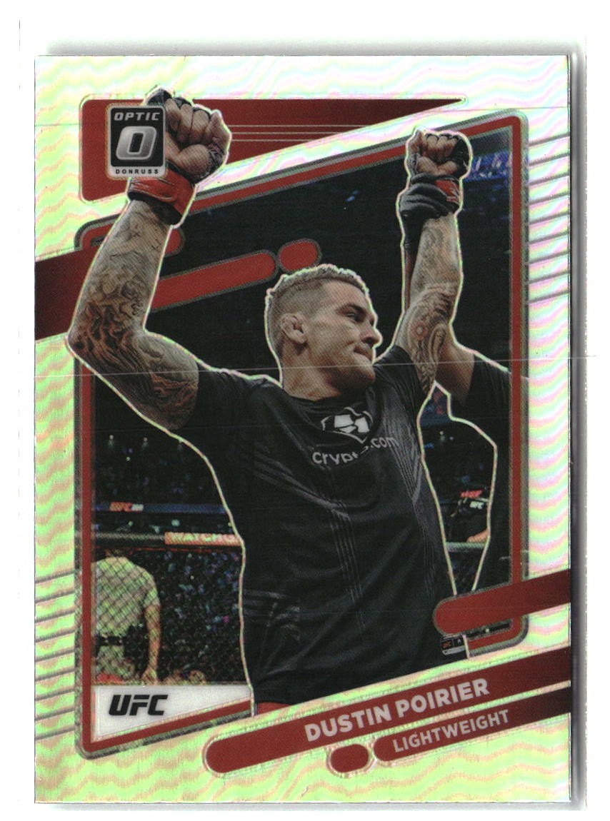 2022 Donruss Optic UFC #2 Dustin Poirier Holo