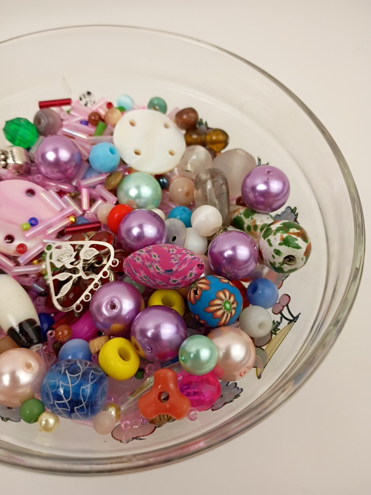 Super Fun 4 Oz +++ Scoop Mix Bead Soup Jewelry Making Glass Acrylic Seed Lot 25