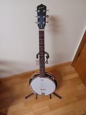 Archer 6 Saiten Banjo mit Remo Kopf spielt wie eine Gitarre klingt wie ein Banjo