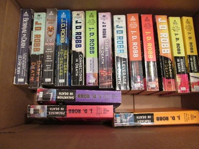 Lot of 16 J.D. Robb Mixed Paperback Books In Death and more