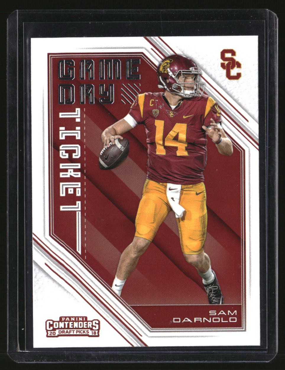 2018 Panini Contenders Draft Picks #1 Sam Darnold Game Day Ticket