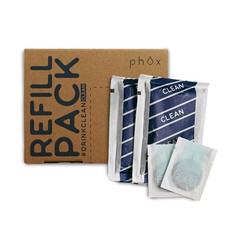 Clean Refill Pack for Phox Water Filters, 3 Month Supply (Clean) 3 month