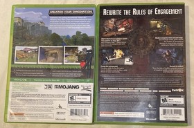 Lot of 2 Games Bundle - Minecraft & Shadowrun Xbox 360