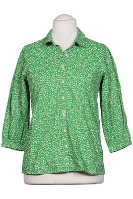 Seasalt Bluse Damen Oberteil Hemd Hemdbluse Gr. EU 36 Baumwolle Grün #a1tf1q4