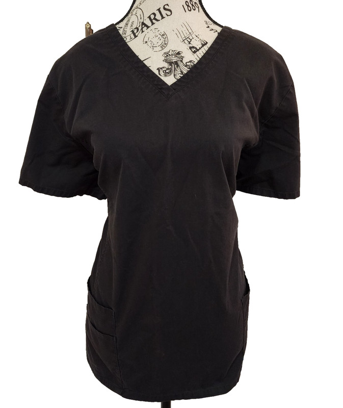 SCRUBS  black scrub  size XL