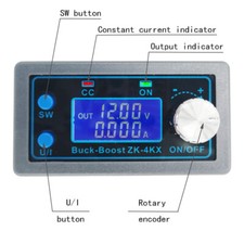 ZK-4KX CNC DC-DC Buck Boost Converter Module CC CV Voltage Regulator 0.5-30V 4A