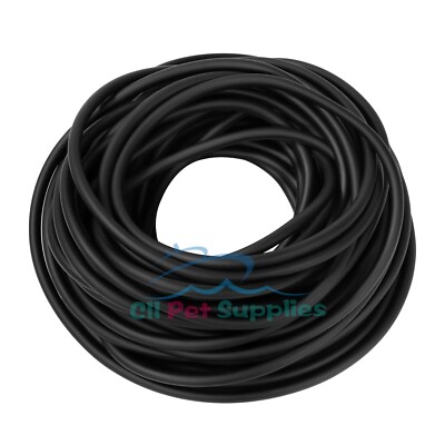 AQUANEAT Aquarium Black Airline Tubing 50/100 Feet Standard 3/16  Tubing