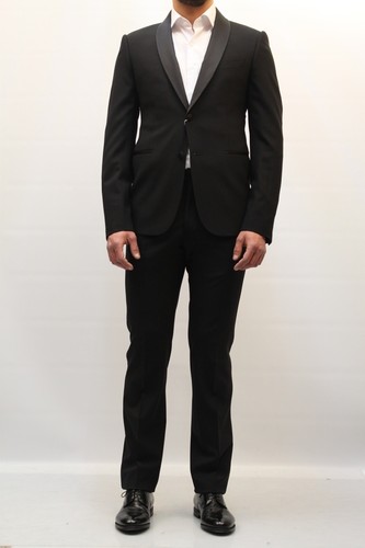ABITO 1132,00 - 10% ARMANI COLLEZIONI SMOKING UOMO КОСТЮМ TCVMYP 0B006 NERO  PP | eBay