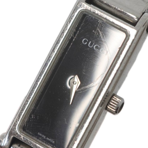 GUCCI 1500L Swiss Made Stainless Steel Quartz Analog Watch Women Used - Picture 2 of 8