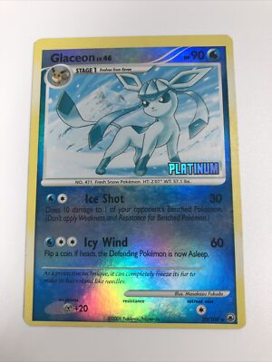 ポケモンカード　グレイシア　Glaceon LV.46 PLATINUM ポケモンカード グレイシア Glaceon LV.46 PLATINUM Glaceon lv