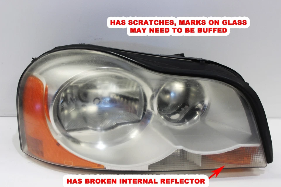 Ксеноновая фара P502121 2003-2009 Volvo XC90 В КОМПЛЕКТЕ со стороны пассажира ПОВРЕЖДЕНА от оригинального производителя - Изображение 4 из 4