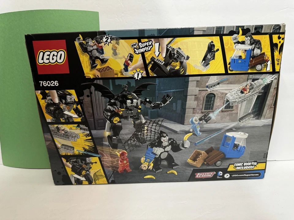 LEGO DC Comics Super Heroes: Gorilla Grodd Goes Bananas (76026) ~ Sellado GG3 Foto 2 de 2
