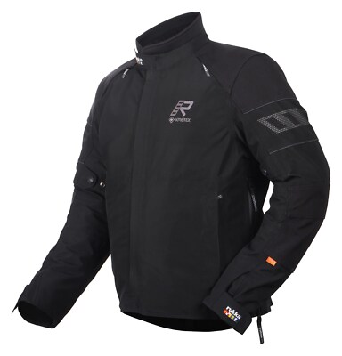 Rukka R-Ex 2.0 Gore-Tex Motorrad Jacke Gr. 58 - Schwarz Schwarz Rex