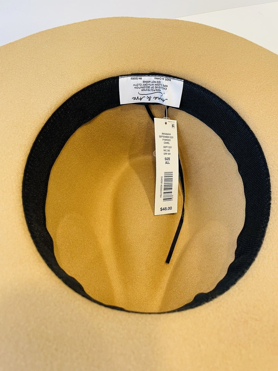 NEW Anna & Ava Womens Hat Camel Western Ranch 100% Polyester  display picture 1