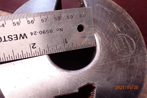 LOTTO 339 WEINIG 122 MM X100 MM X 1-1/2" PERNO FORO TESTA COLTELLO STAMPAGGIO ONDULATO - Foto 11 di 11